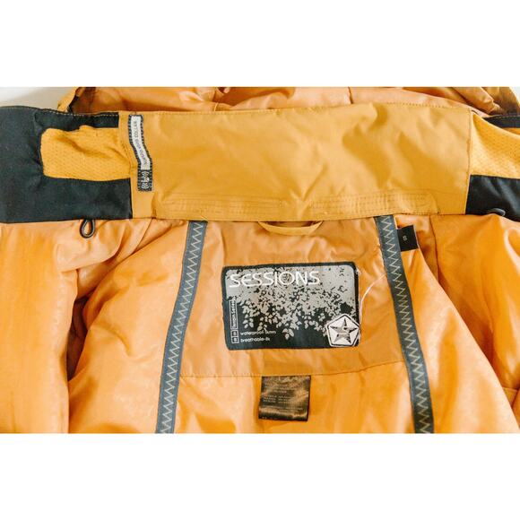 Sessions Terrain Series Ski Snowboard Women Winter Jacket Sz S - Picture 9 of 13